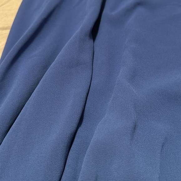 Rose Gal blue and gold  dress NEW - Picture 9 of 10